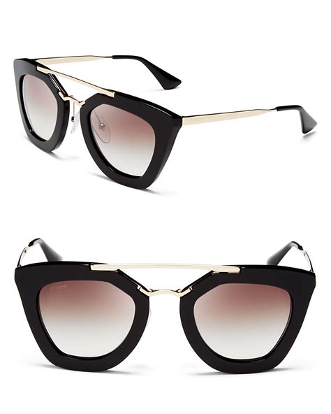 prada black cat eye|prada cat eye optical glasses.